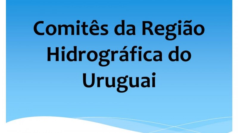Comit&ecirc;s Regi&atilde;o Hidrogr&aacute;fica do Uruguai Imagem