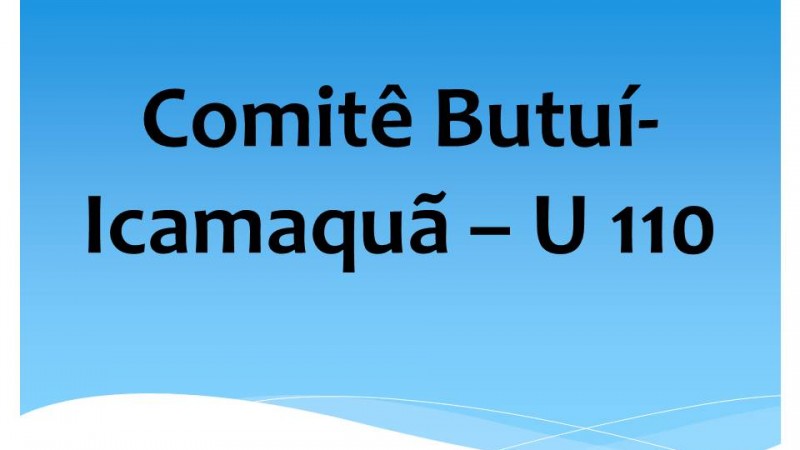 Comit&ecirc; Butu&iacute; Icamaqu&atilde; &ndash; U 110