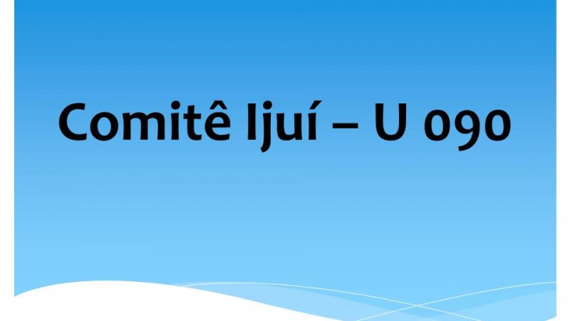 Comit&ecirc; Iju&iacute; &ndash; U 090