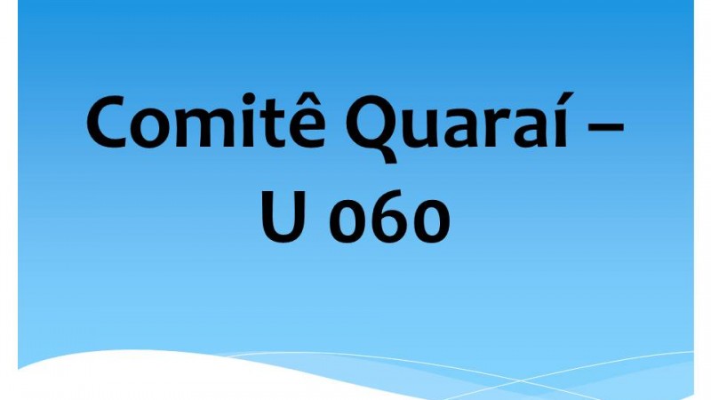 Comit&ecirc; Quara&iacute; &ndash; U 060