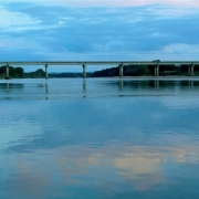 Rio Camaqu&atilde; em Cristal