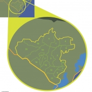 descrição da reguião no RS onde está o território, com Bioma e municipios identificados.